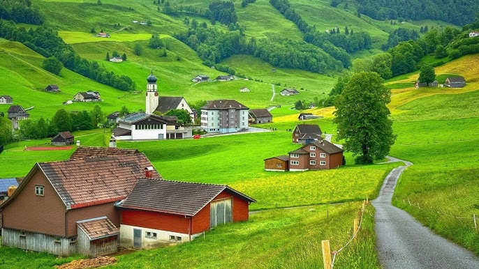 A beautiful view of Karri Shah Muhammad village